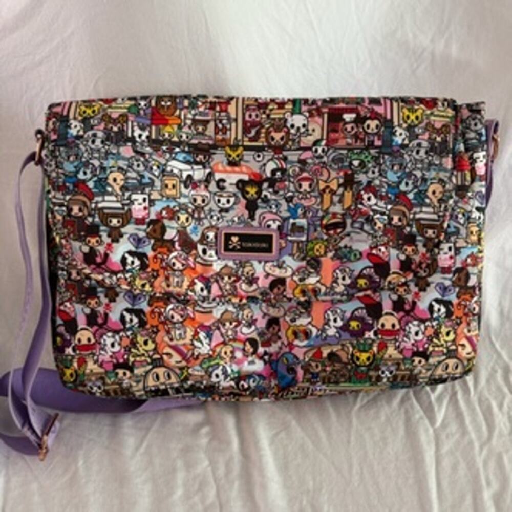 Tokidoki x LeSportsac Messenger Satchel Bag Crossbody Nylon Fabric RARE